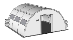 高压帐篷-2门36㎡