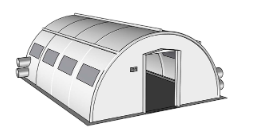 高压帐篷-2门48㎡