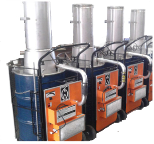 便携式移动旋风医废焚烧炉